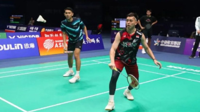 Tiba di China, Tim Bulutangkis Indonesia Lahap Latihan Perdana Jelang BAC 2024