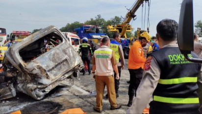 Dua Korban Kecelakaan Maut Ruas Tol Jakarta-Cikampek KM 58 Teridentifikasi, Ini Datanya