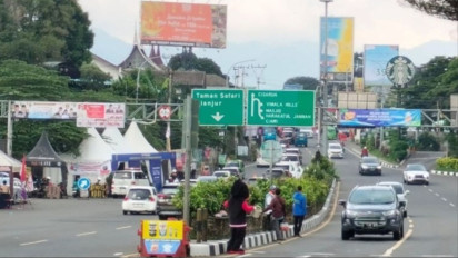 Dampak Longsor Tol Bocimi, Polres Bogor Siap Jaga Ketertiban Pemudik yang Beralih ke Jalur Puncak