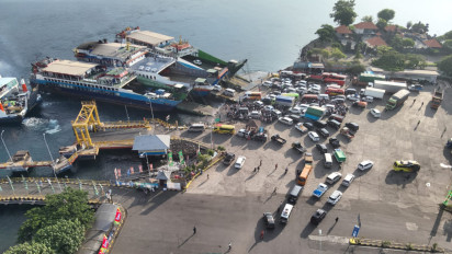 Pelabuhan Gilimanuk Memasuki Puncak Arus Mudik, 299 Ribu Penumpang Keluar Pulau Bali