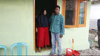 Rumah Reyot Jadi Layak Huni, Kasmi: Terima Kasih, Ibu Menteri!