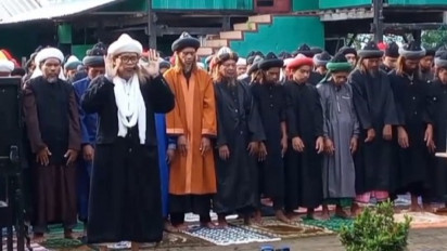Dahului Pemerintah, Jamaah An-Nadzir Laksanakan Shalat Idul Fitri 1445 H Hari Ini