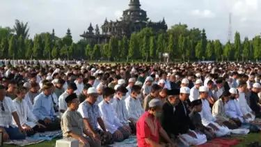 Ilustrasi Shalat Idul Fitri