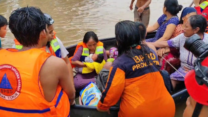 Banjir di Jalur Pantura Pasuruan, Balita 2 Tahun Tewas Terseret Arus Air