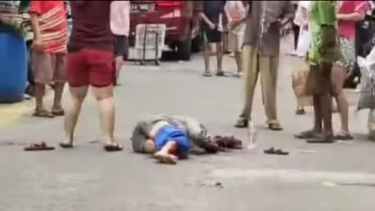 Viral, Anak Bacok Ibu Kandungnya Sendiri Menggunakan Pisau Daging Secara Membabi Buta di Cengkareng, Korban Dirawat Intensif