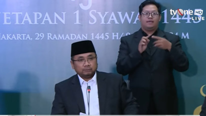 Hasil Sidang Isbat Penetapan Idul Fitri 1 Syawal 1445 H, Pemerintah Tetapkan Lebaran 10 April 2024