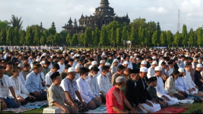 Niat dan Tata Cara Salat Sunah Idul Fitri 1447 H