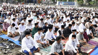 Hukum Meninggalkan Khutbah Salat Idul Fitri, Apakah Salatnya Sah?