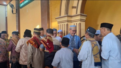Merayakan Idul Fitri di IKN, Kepala Otorita IKN Bambang Susantono Salat Bulatkan Tekad Bangun Kota Nusantara
