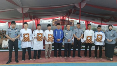 Penuhi Syarat Remisi Idul Fitri, 14 Orang  dari 2.415 Narapidana Dinyatakan Bebas