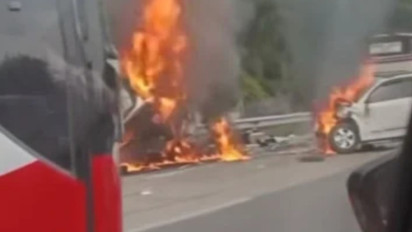 Merinding! Ini Pesan Terakhir Korban Kecelakaan Tol Cikampek KM 58: Mah, Aa Mau Pulang