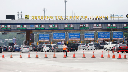 Info Mudik, Jasa Marga Hentikan Contraflow Jalan Tol Cikampek Km 47-65 Gegara Arus Lalin Hari H Lebaran Renggang