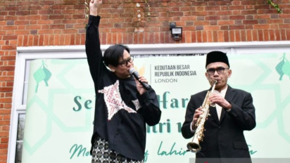 Lebih dari 2.000 Warga Indonesia Ikuti Shalat Id di KBRI London