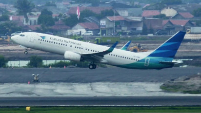 Ada Insiden Bagian Mesin Pesawat Boeing 737-800 Jatuh Saat Terbang di AS, Garuda Indonesia Tetap Operasikan Pesawat Sejenis khusus Idul Fitri