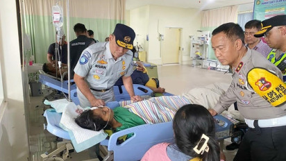 Jasa Raharja Jamin Korban Kecelakaan Maut Bus Rosalia Indah dapat Santunan dan Biaya Perawatan