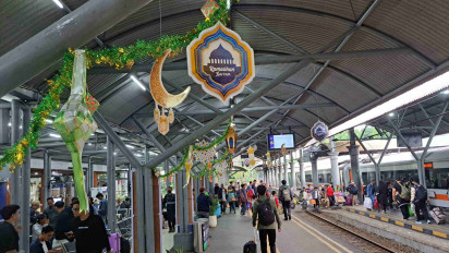 Tiket Kereta Arus Balik di Wilayah Daop 8 Surabaya Sudah Terjual 138.707