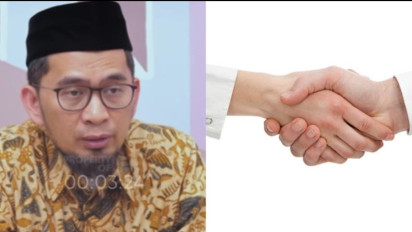 Meski Sudah Kenal, Laki-Laki dan Perempuan yang Bukan Mahram Memangnya Boleh Berjabat Tangan? Ustaz Adi Hidayat Ingatkan Hal Ini ...