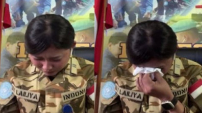 Bikin Nangis! TNI Cantik Asal Gunungkidul Ini Banjir Air Mata Tak Bisa Pulang saat Lebaran, Kebanggaan Sumitro sampai Tunduk Terenyuh Dengar Pesan Ayah