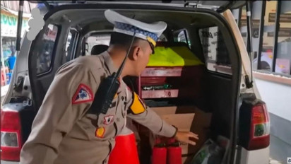 Satlantas Polres Nganjuk Sediakan Bengkel Keliling Gratis selama Libur Lebaran