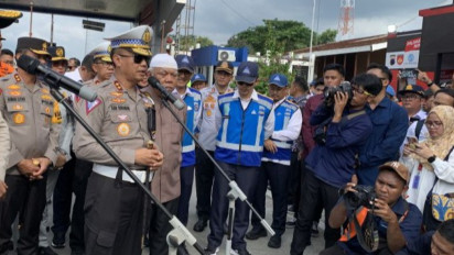 Lelah Hadapi Macet. Orang Balik Dari Kampung Duitnya Berkurang, Kakorlantas Minta Jangan Temperamental di Jalanan