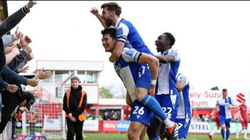 Cetak Gol untuk Bristol Rovers, Elkan Baggott Dinilai Nyaris Sempurna ...