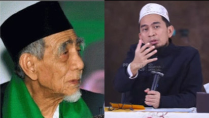 Merinding, Ustaz Adi Hidayat Cerita Ketika Ziarah ke Makam Mbah Moen atau KH Maimun Zubair, Tak Disangka Sampai Terjadi ...