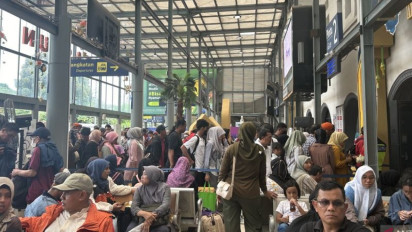 Diprediksi Jadi Puncak Arus Balik, 47.317 Kedatangan Melalui Kereta ke Jakarta Diproyeksikan Hari Ini