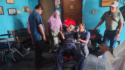 Ngadu ke Mensos, Penyandang Disabilitas Asal Bandung Dapat Layanan Fisioterapi Gratis
