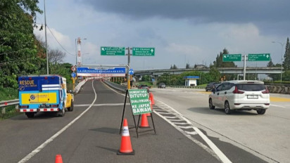 Info Mudik, Jasa Marga Catat 45.077 Kendaraan Melintas di Tol MBZ saat Arus Balik Lebaran 2024 Hari Ini