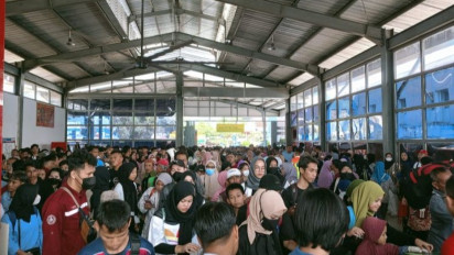 Pemudik KA di Lebak Diimbau Tak Bawa Barang Berlebihan Demi Kenyamanan 