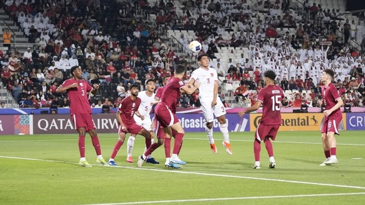 Hasil Timnas Indonesia U-23 vs Qatar: Garuda Muda Kandas 0-2 Gara-Gara Penalti dan Dua Kartu Merah
            - galeri foto