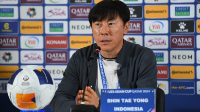 Shin Tae-yong Sebut Laga Kontra Qatar U-23 Jadi Pertunjukkan Komedi Sedot Perhatian Media Korea