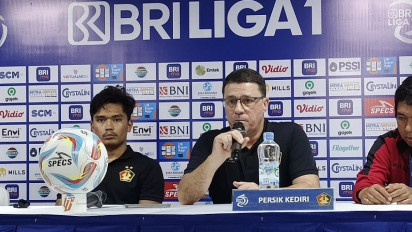 Marcelo Rospide Curhat Setelah Persik Kediri Dibantai 0-7 oleh Bhayangkara FC