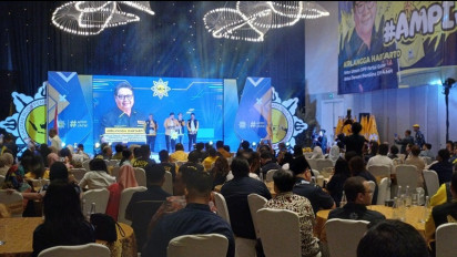 AMPI Deklarasi Dukung Airlangga Kembali Pimpin Golkar 2024-2029