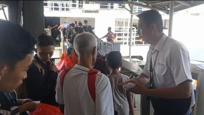 80 Persen Pemudik Telah Kembali ke Pulau Jawa Melalui Pelabuhan Bakauheni