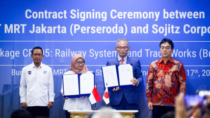 Percepat Pembangunan Fase 2A MRT Jakarta, Pemprov Teken MoU dengan Perusahaan Asal Jepang