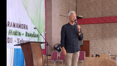 Hadiri Halal Bihalal di Kota Bandung, Ganjar Pranowo Sindir Harga Pangan yang Kian Tinggi 