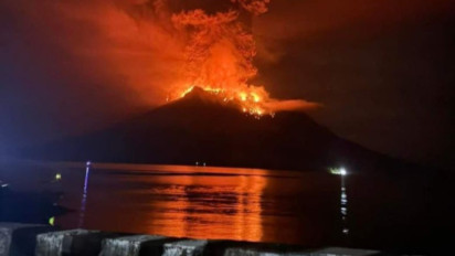 Erupsi Gunung Ruang Berpotensi Tsunami, BMKG Manfaatkan Seluruh Teknologi untuk Mengawasi