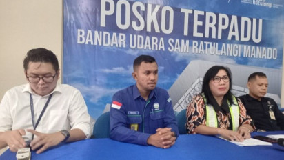 Akibat Erupsi Gunung Ruang, Lima Belas Penerbangan Dari dan Menuju Manado Tertunda