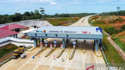 Telah Biaya Hingga Rp4,8 Triliun, Pendapatan Tol Bengkulu-Taba Penanjung Hanya Rp1 miliar per Bulan. Butuh 400 Tahun Untuk Balik Modal