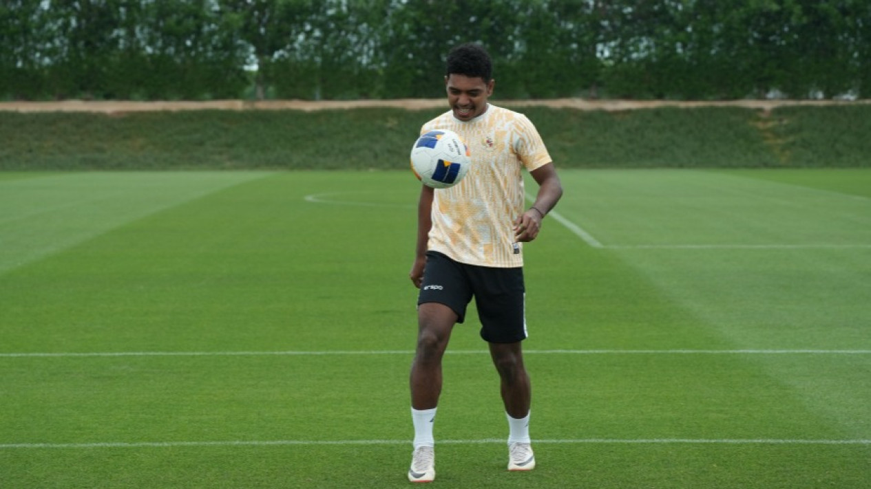 Jeam Kelly Sroyer Siap All Out Lawan Australia U-23 Demi Lancarkan Timnas Indonesia U-23 Lolos Fase Grup
            - galeri foto