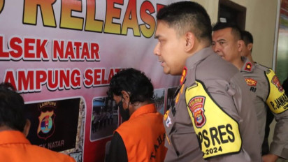 Polisi Tangkap Ayah dan Kakek yang Cabuli Anak Kandung di Lampung Selatan