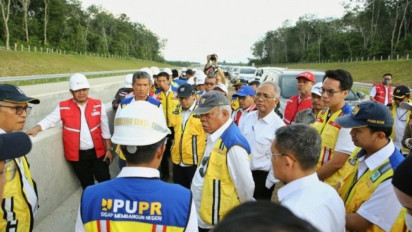 Menteri PUPR Ungkap Progres Proyek Ruas Bayung Lencir - Tempino, Jalan Tol Palembang - Jambi akan Utuh Tersambung Kapan?