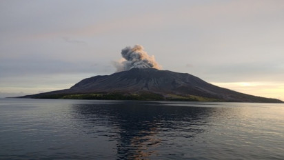 Potret-potret Kondisi Terkini Gunung Ruang, Begini Potensi Tsunami hingga Dampak Letusannya