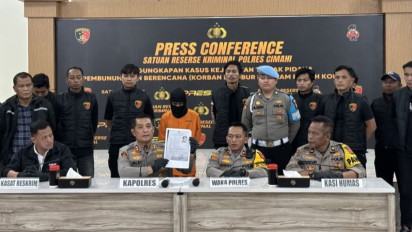 Pelaku Pembunuhan Berencana yang Cor Mayat di Bandung Barat Kena Pasal 340, Kapolres Cimahi: Ancaman Hukuman Mati