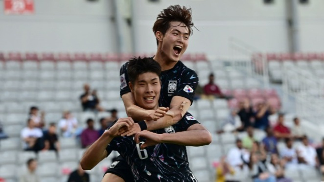 Hasil Piala Asia U-23: Bisa Jadi Lawan Timnas Indonesia, Korea Selatan Lolos Perempat Final Usai Bantai China 2-0
            - galeri foto