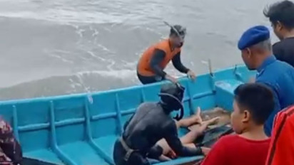 Tiga Bocah Hanyut Saat Berenang di Pantai Damas Trenggalek, Satu Tewas