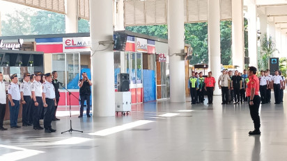 Posko Angkutan Lebaran 2024 Bandara Internasional Kuanamau Resmi Ditutup