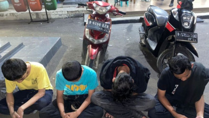 Tawuran Pakai Busur Panah, 4 Remaja di Bekasi Ditangkap Polisi