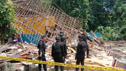 Ledakan Petasan di Bangkalan, Madura, Tim Inafis dan Gegana Brimob Polda Jatim Gelar Olah TKP, Ini Temuannya